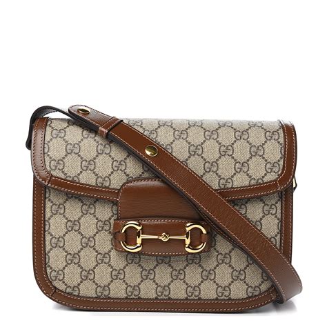 gucci brown monogram wallet|Gucci monogram shoulder bag.